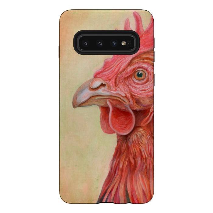Galaxy S10 StrongFit Chicken by Brandon Keehner