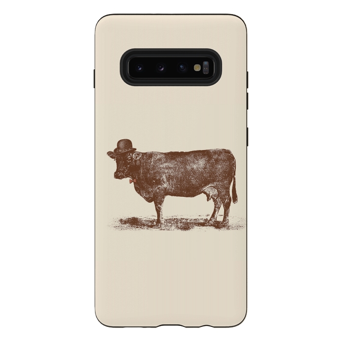 Galaxy S10 plus StrongFit Cow Cow Nut by Florent Bodart