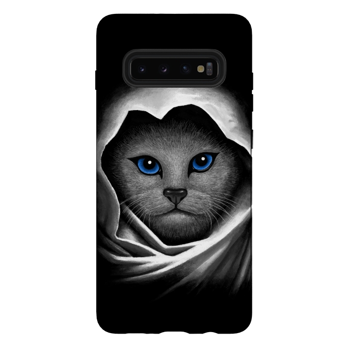 Galaxy S10 plus StrongFit Blue Eyes by Tummeow