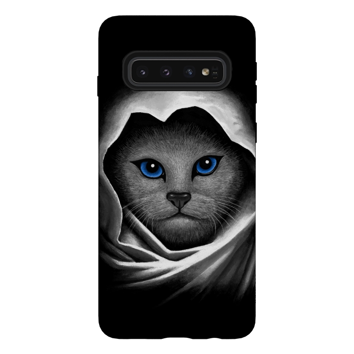 Galaxy S10 StrongFit Blue Eyes by Tummeow