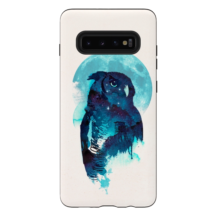 Galaxy S10 plus StrongFit Midnight Owl by Róbert Farkas