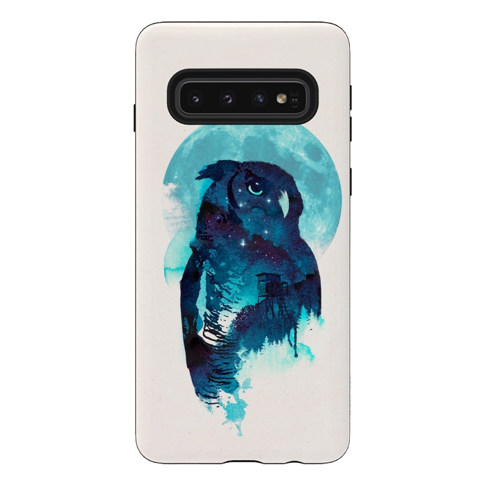 Galaxy S10 StrongFit Midnight Owl by Róbert Farkas