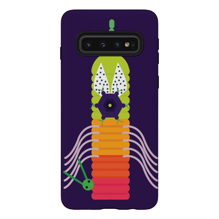 Galaxy S10 StrongFit Catterpiller by Parag K
