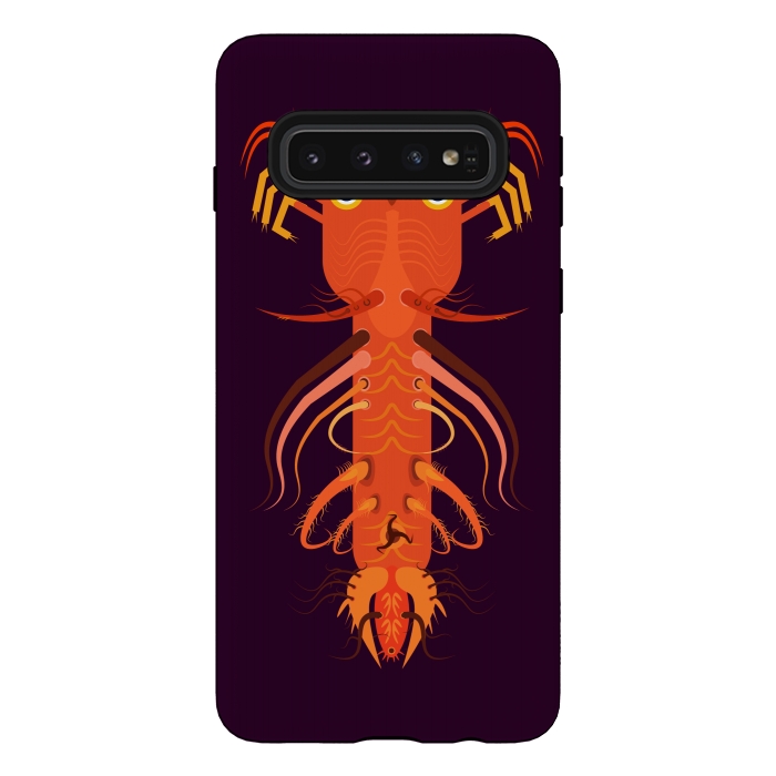 Galaxy S10 StrongFit Prawn by Parag K
