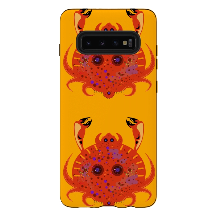 Galaxy S10 plus StrongFit Crab by Parag K