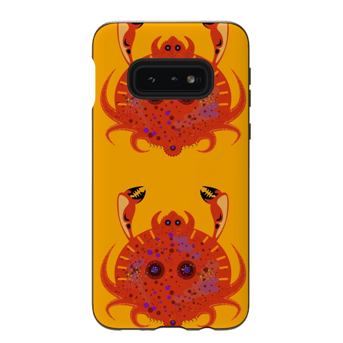 Galaxy S10e StrongFit Crab by Parag K