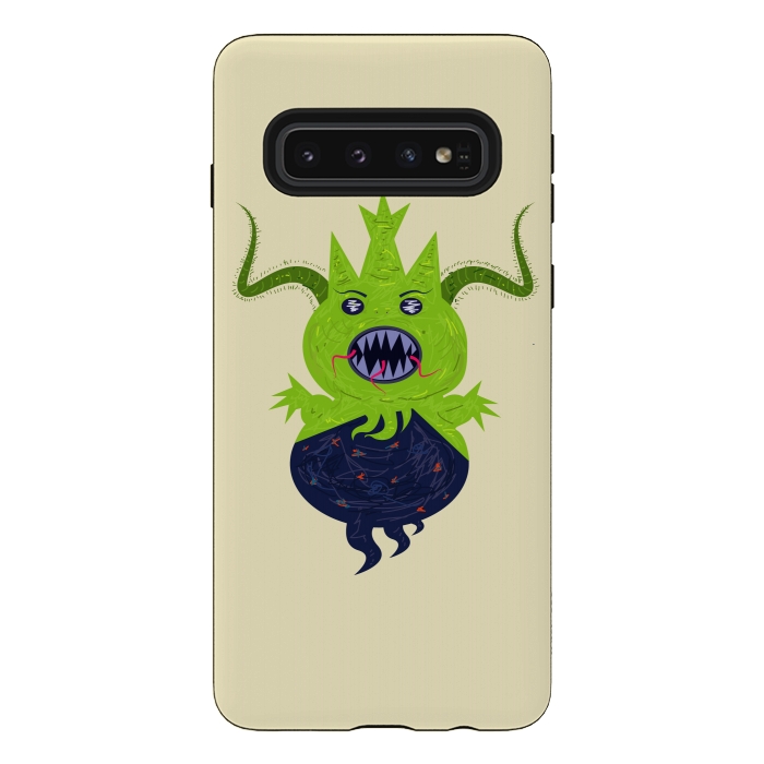Galaxy S10 StrongFit Greendoll by Parag K