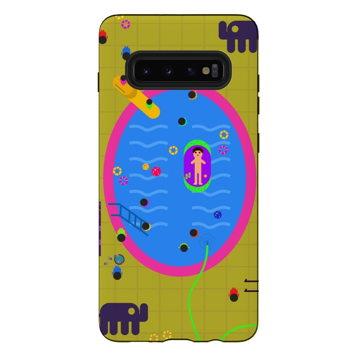 Galaxy S10 plus StrongFit Swamming pool by Parag K