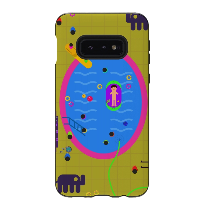 Galaxy S10e StrongFit Swamming pool by Parag K