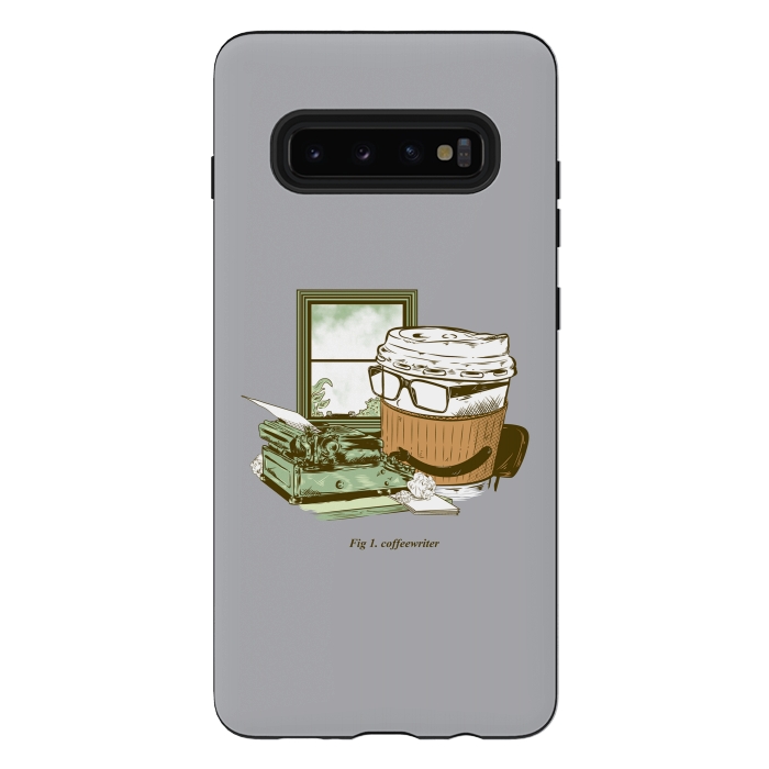 Galaxy S10 plus StrongFit Coffee Writer by M SAFII MAINIAL