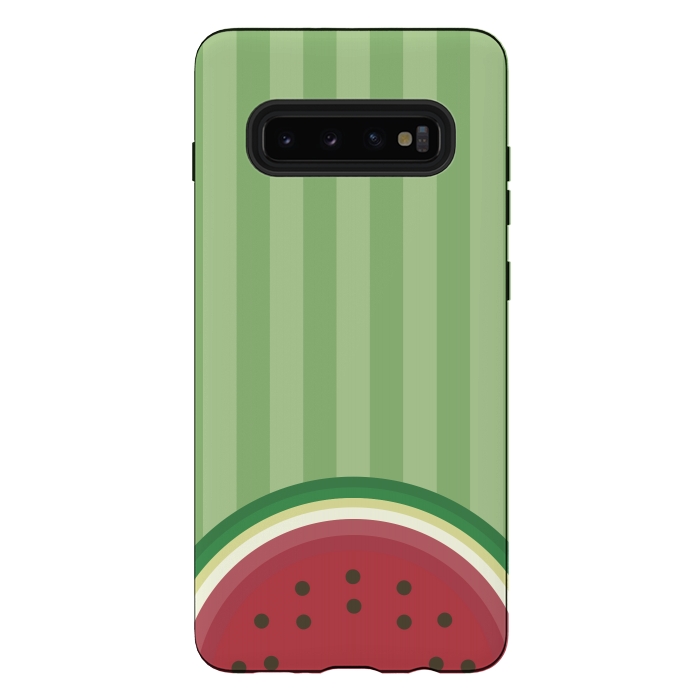 Galaxy S10 plus StrongFit Watermelon Pop by Dellán