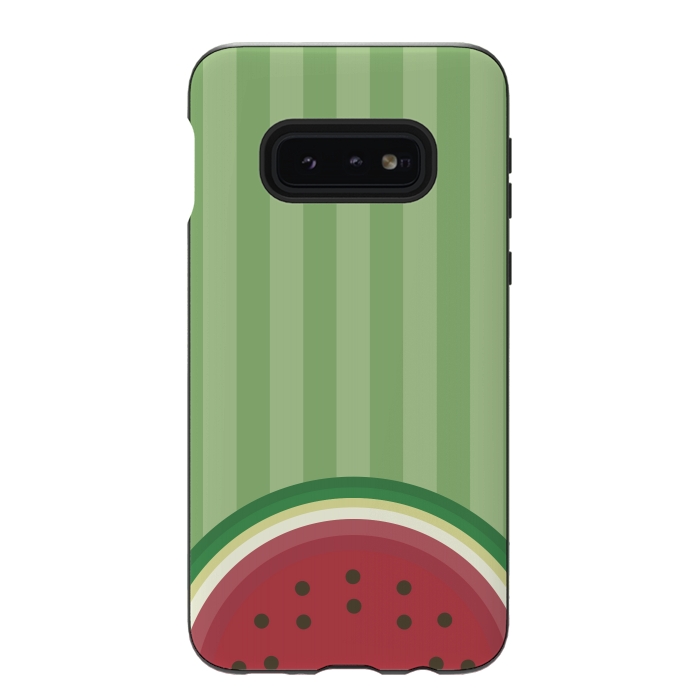 Galaxy S10e StrongFit Watermelon Pop by Dellán