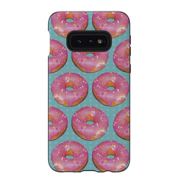 Galaxy S10e StrongFit Mini Donuts by Dellán