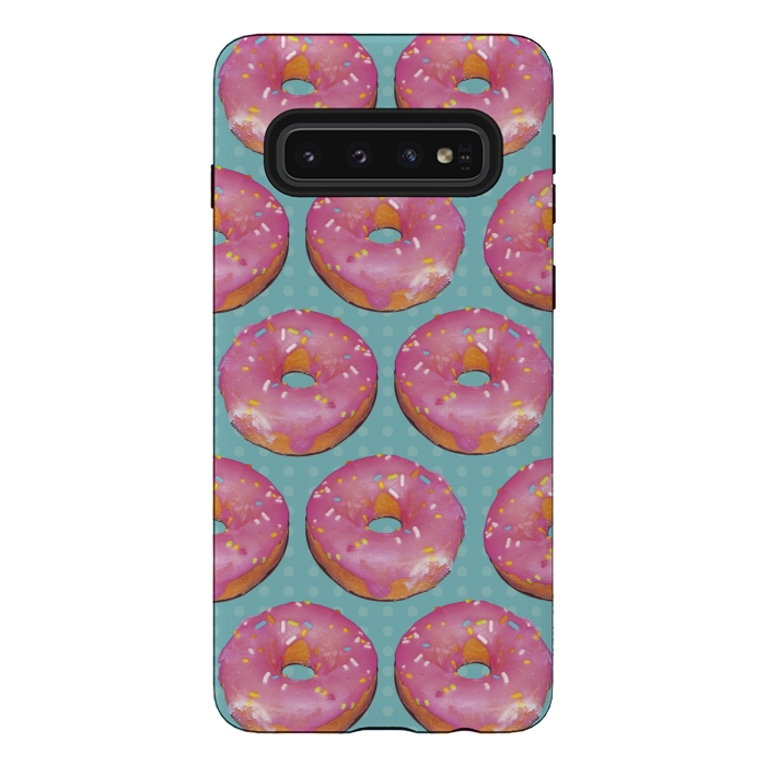 Galaxy S10 StrongFit Mini Donuts by Dellán