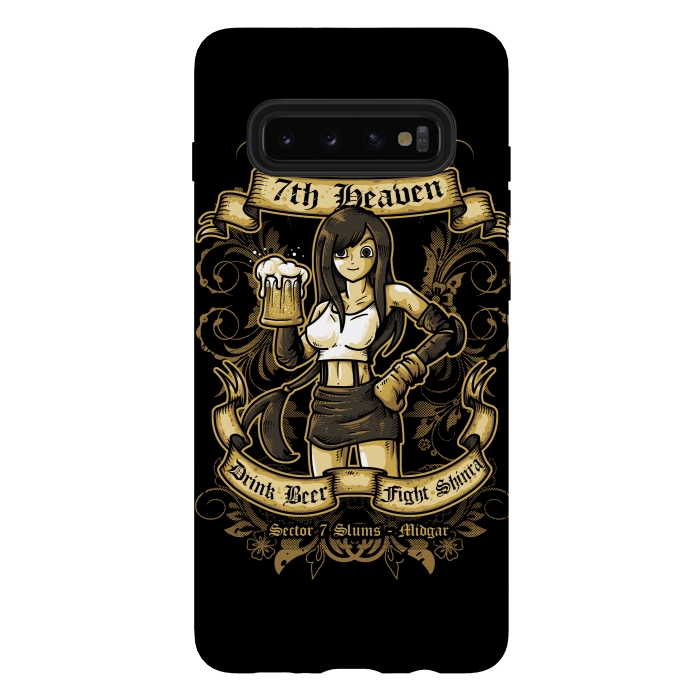 Galaxy S10 plus StrongFit 7th Heaven by Q-Artwork
