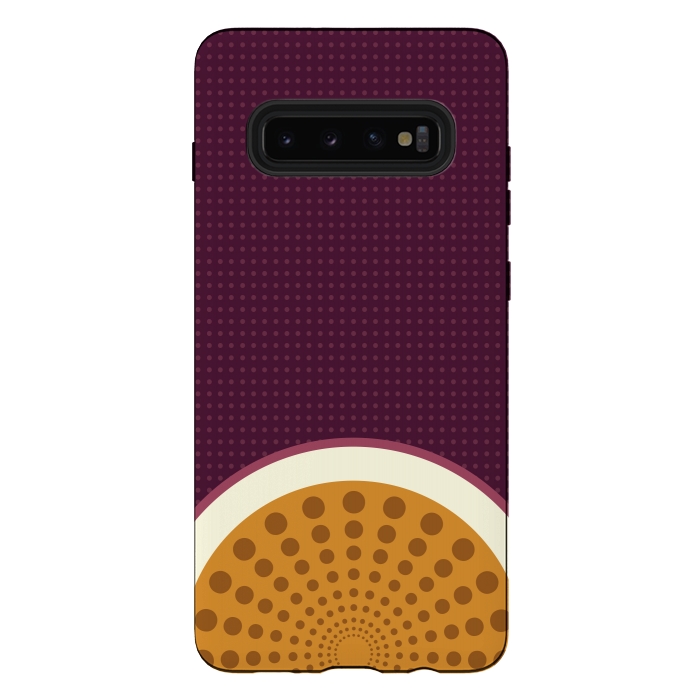 Galaxy S10 plus StrongFit Passion Fruit by Dellán