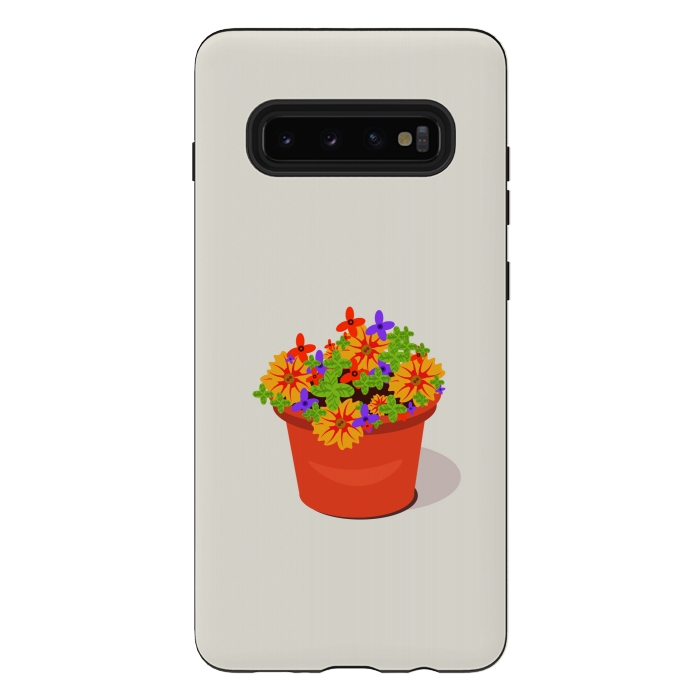 Galaxy S10 plus StrongFit Flowerpot by Parag K