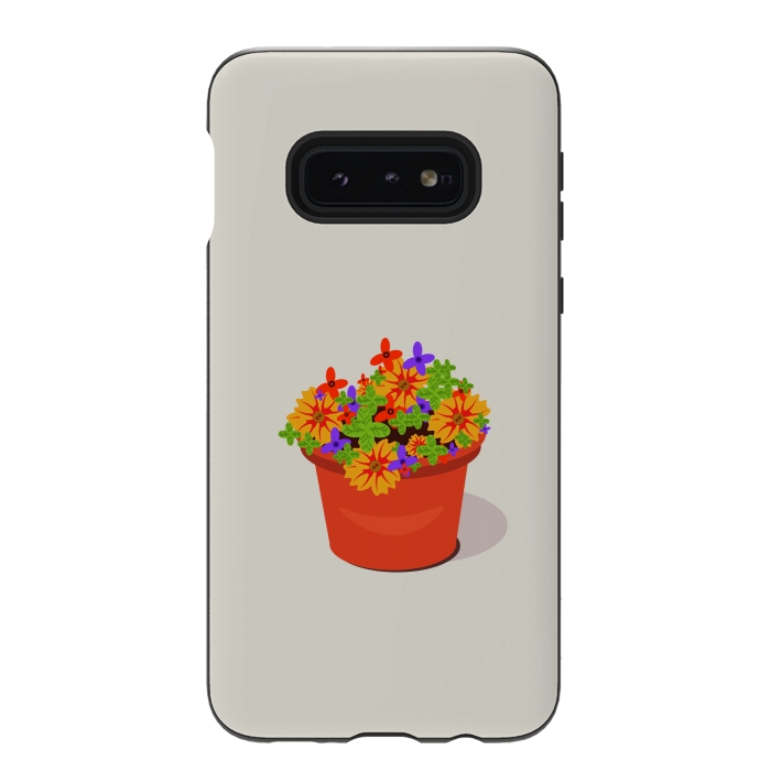 Galaxy S10e StrongFit Flowerpot by Parag K