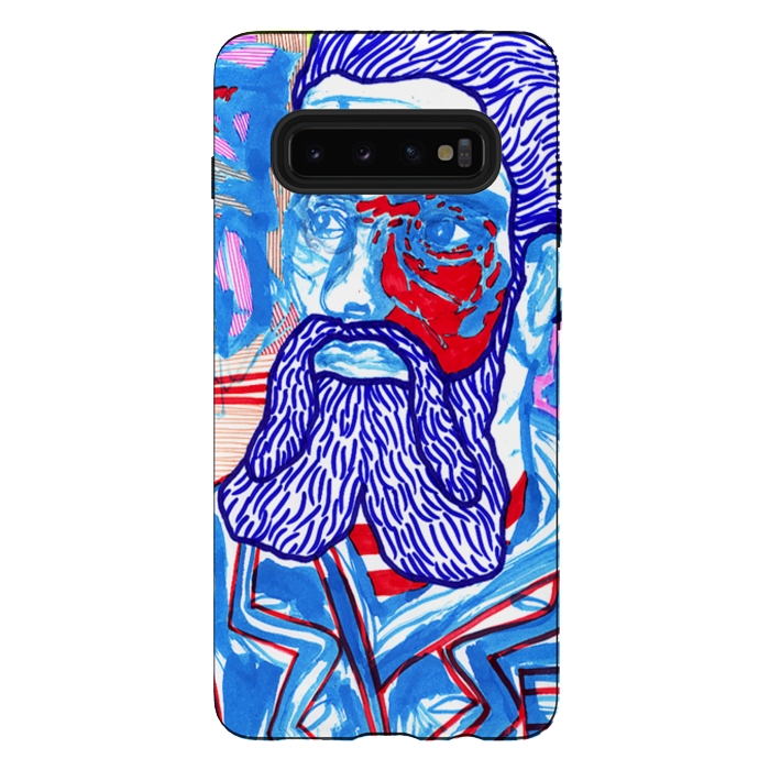 Galaxy S10 plus StrongFit PAINTING506 by Claudio Parentela