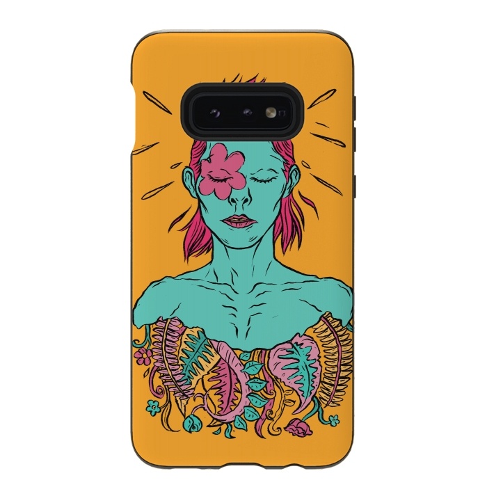 Galaxy S10e StrongFit Bowie by Ilustrata