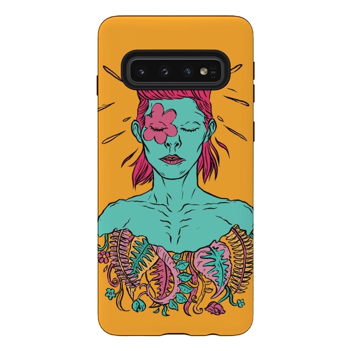 Galaxy S10 StrongFit Bowie by Ilustrata