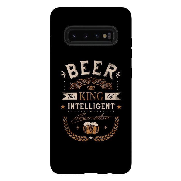Galaxy S10 plus StrongFit Oh Beer by Grant Stephen Shepley