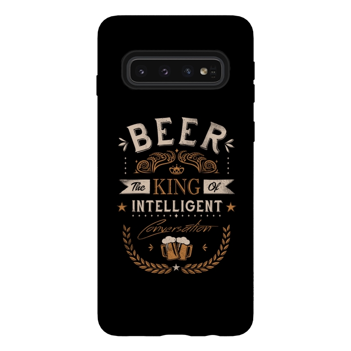 Galaxy S10 StrongFit Oh Beer by Grant Stephen Shepley