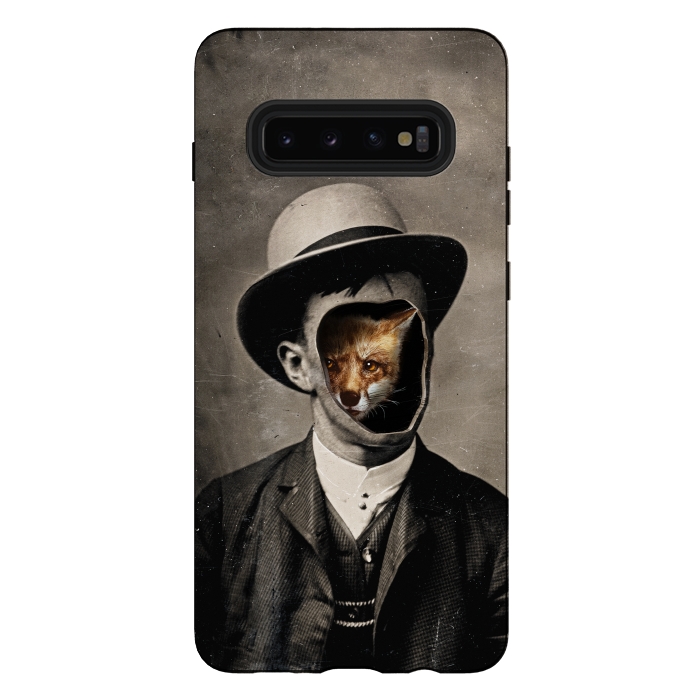 Galaxy S10 plus StrongFit Gentleman Fox by 38 Sunsets