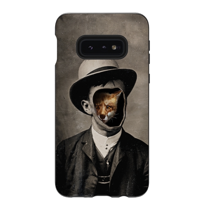 Galaxy S10e StrongFit Gentleman Fox by 38 Sunsets