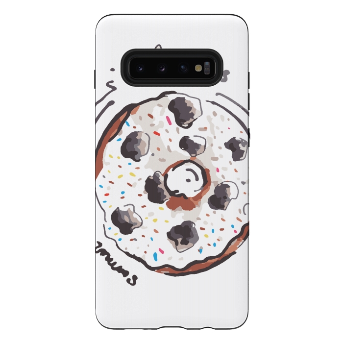 Galaxy S10 plus StrongFit Donut Love by MUKTA LATA BARUA
