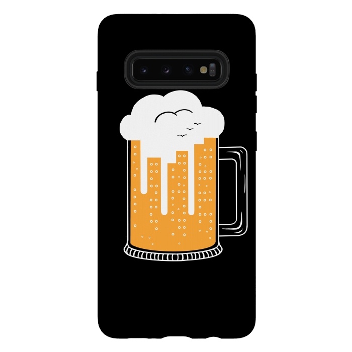 Galaxy S10 plus StrongFit CITY BEER by Coffee Man