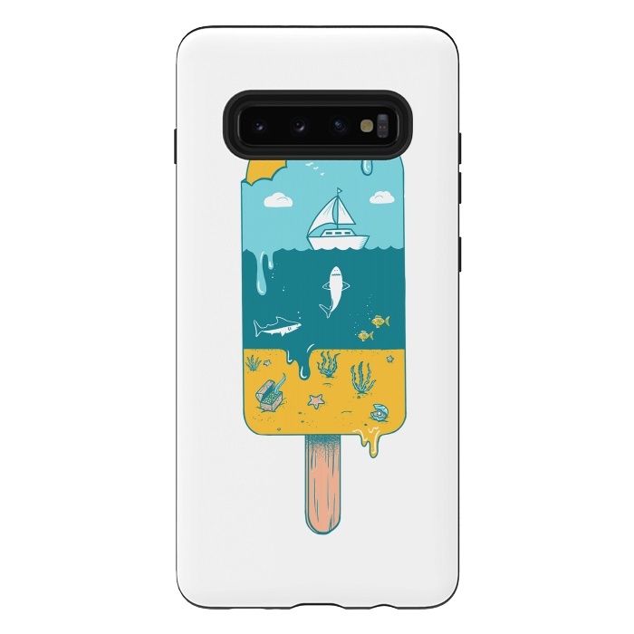 Galaxy S10 plus StrongFit Melted Landscape by Coffee Man