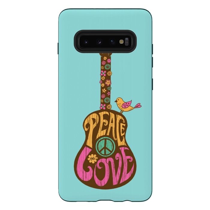 Galaxy S10 plus StrongFit Peace and love by Coffee Man