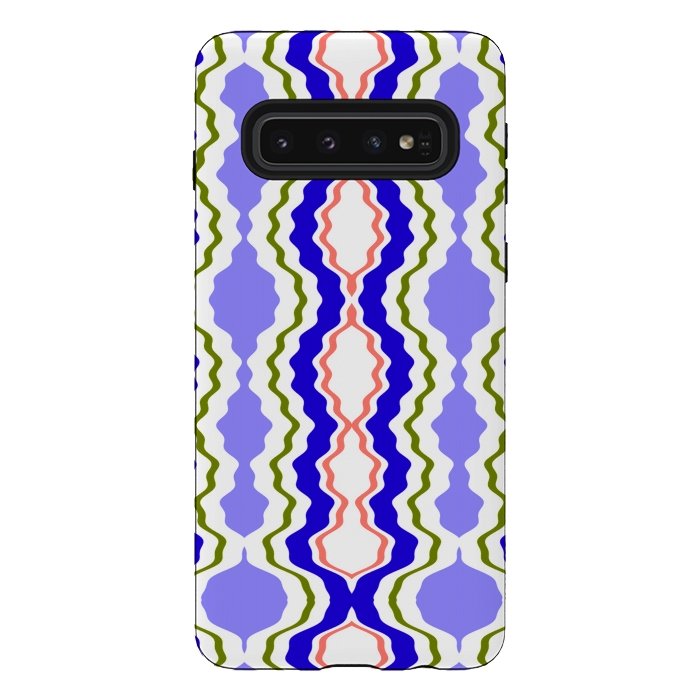 Galaxy S10 StrongFit Travels by Bettie * Blue