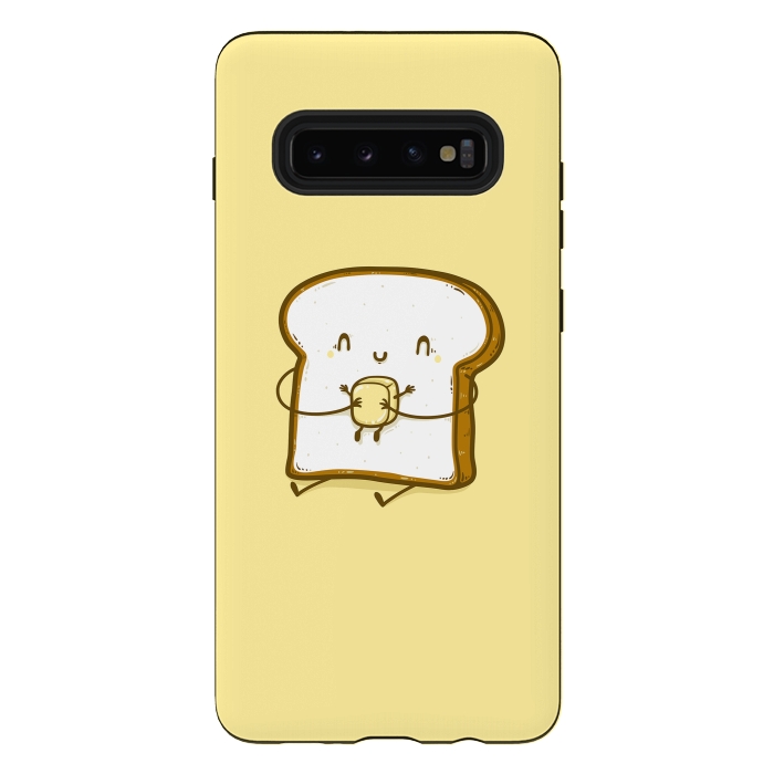 Galaxy S10 plus StrongFit Bread & Butter by Xylo Riescent