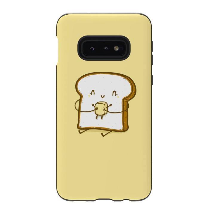 Galaxy S10e StrongFit Bread & Butter by Xylo Riescent