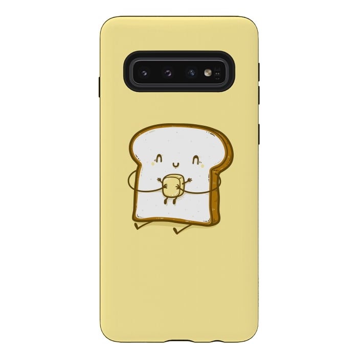 Galaxy S10 StrongFit Bread & Butter by Xylo Riescent