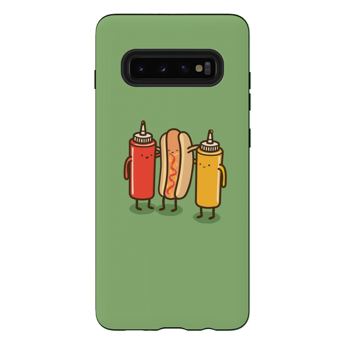 Galaxy S10 plus StrongFit Best Friends by Xylo Riescent