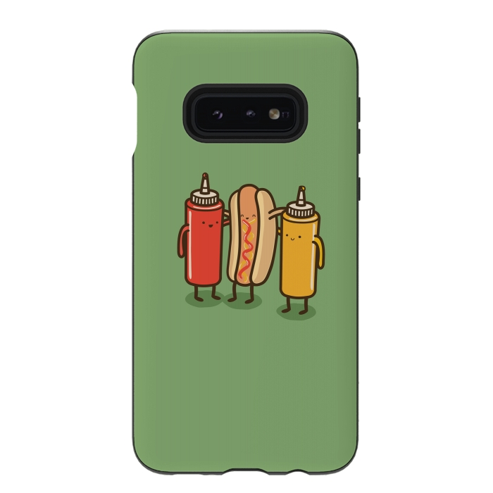 Galaxy S10e StrongFit Best Friends by Xylo Riescent