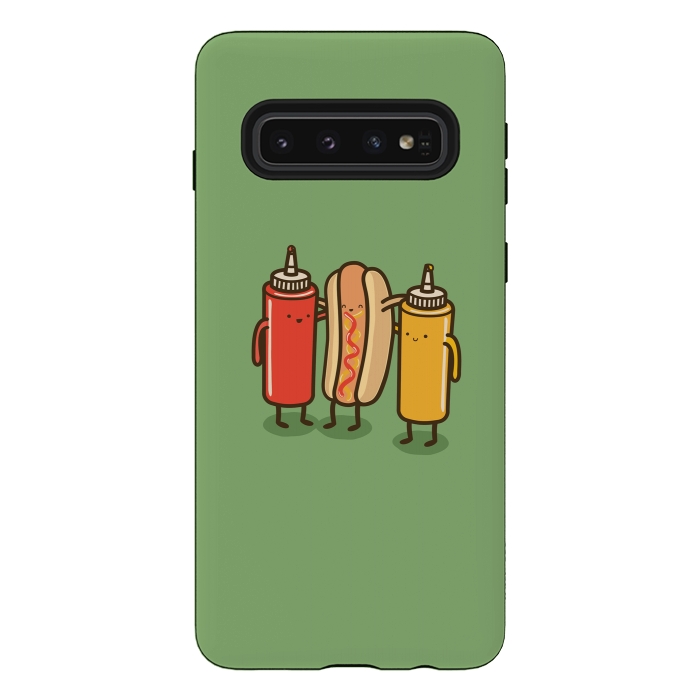Galaxy S10 StrongFit Best Friends by Xylo Riescent