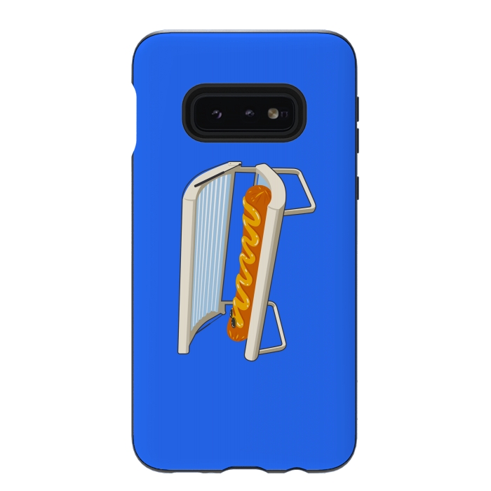 Galaxy S10e StrongFit Hotdog by Xylo Riescent