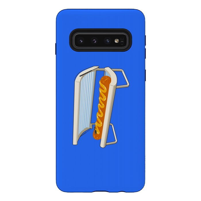 Galaxy S10 StrongFit Hotdog by Xylo Riescent