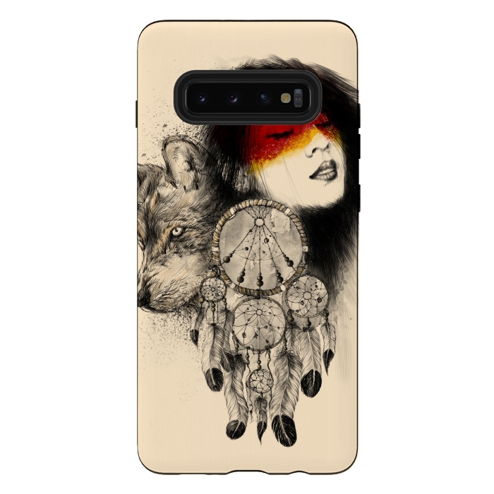 Galaxy S10 plus StrongFit Dream Catcher by Alwin Aves