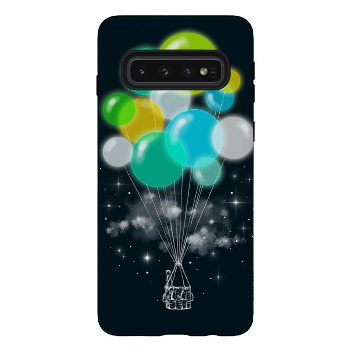 Galaxy S10 StrongFit Colorful Exile by Alwin Aves