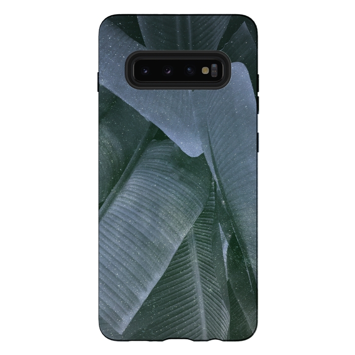 Galaxy S10 plus StrongFit Cosmic Leaves by Rui Faria