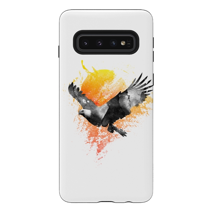 Galaxy S10 StrongFit The Eagle that touched the sun by Rui Faria