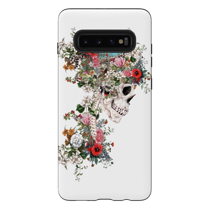 Galaxy S10 plus StrongFit Skull Queen by Riza Peker