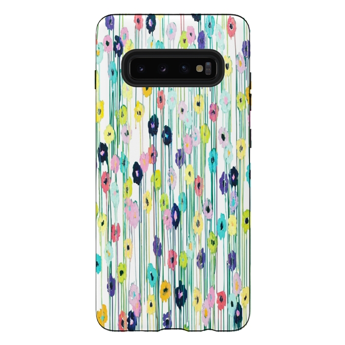 Galaxy S10 plus StrongFit Blooms Need Bees 2 by Helen Joynson