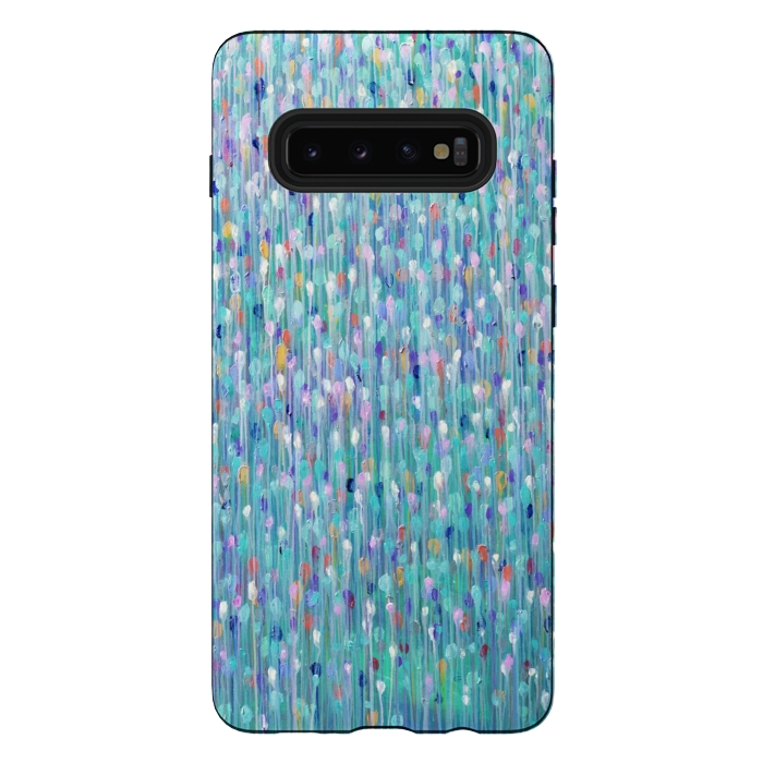 Galaxy S10 plus StrongFit Sparkly Water by Helen Joynson
