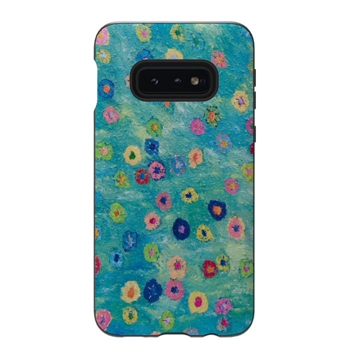 Galaxy S10e StrongFit Colours of Happiness by Helen Joynson